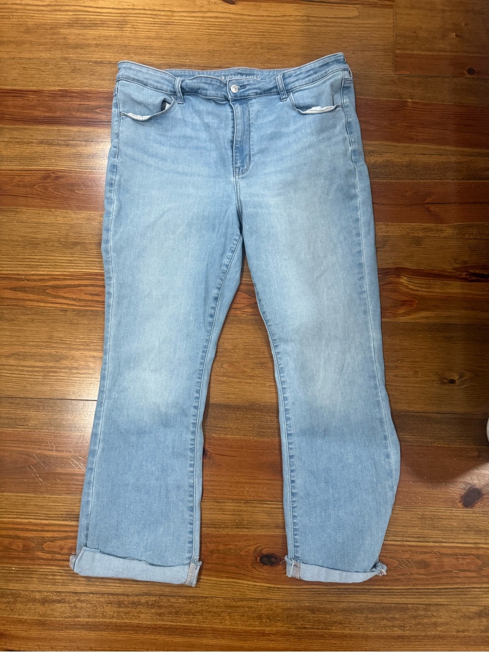 American Eagle High Rise Skinny Kick Sz 20